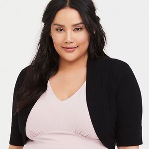 Torrid Knit Crop Shrug